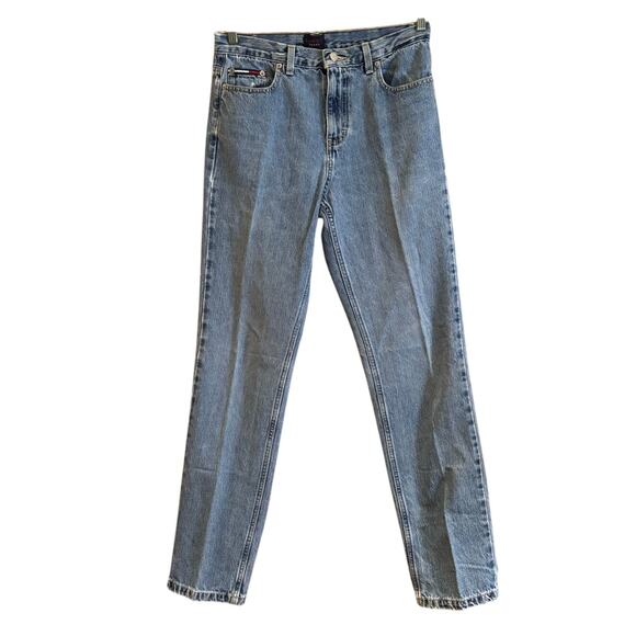 Women's Vintage Tommy Hilfiger Straight Leg Jeans, Size 9, EUC - Picture 1 of 3